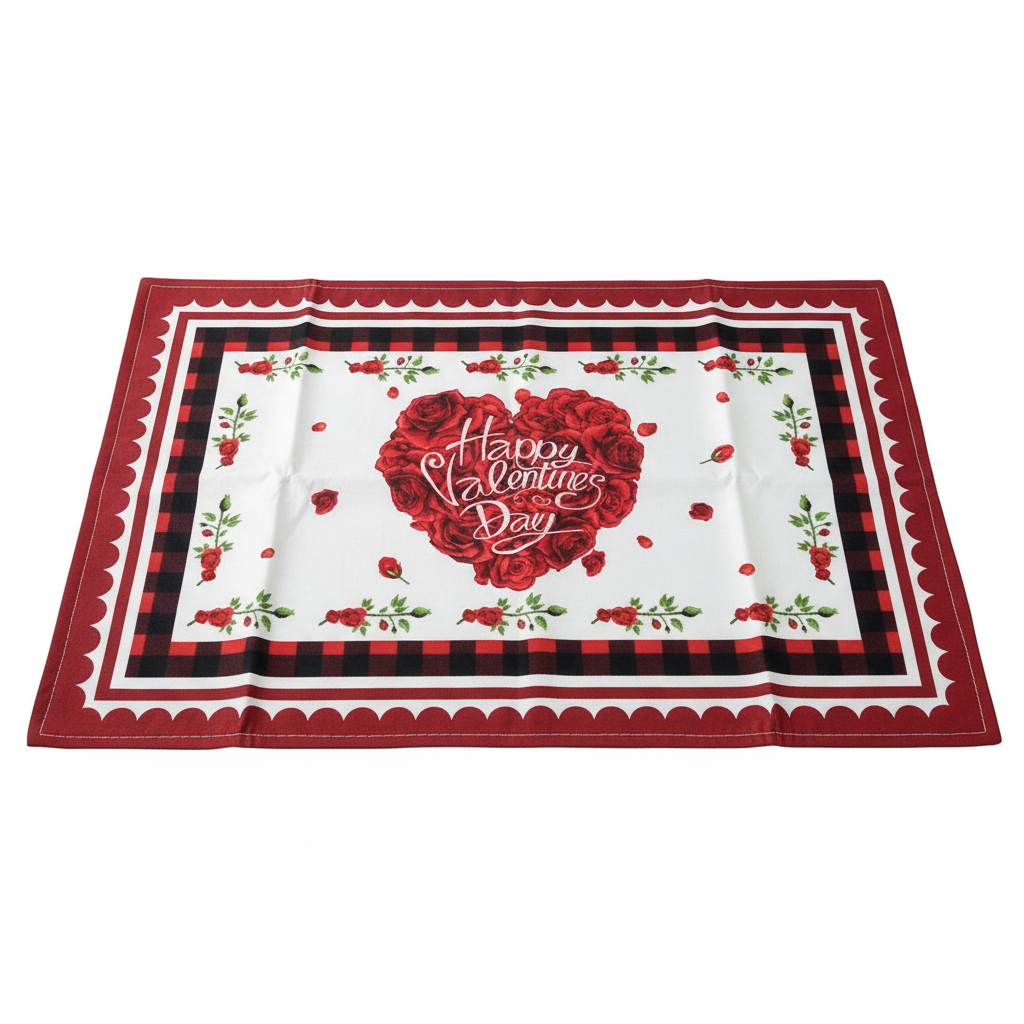 Happy Valentine's Day Table Runner