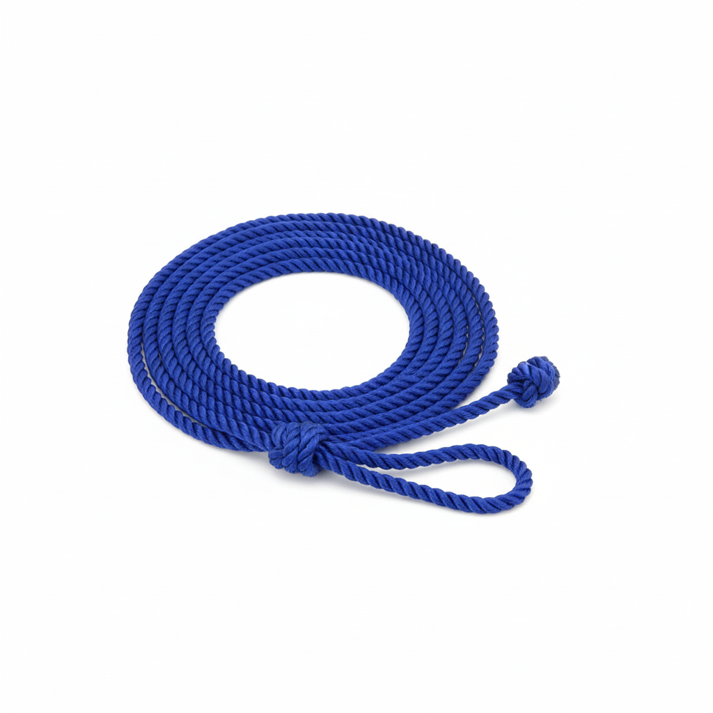 Cuerda Trenzada de Nylon Azul: Resistente y Versátil