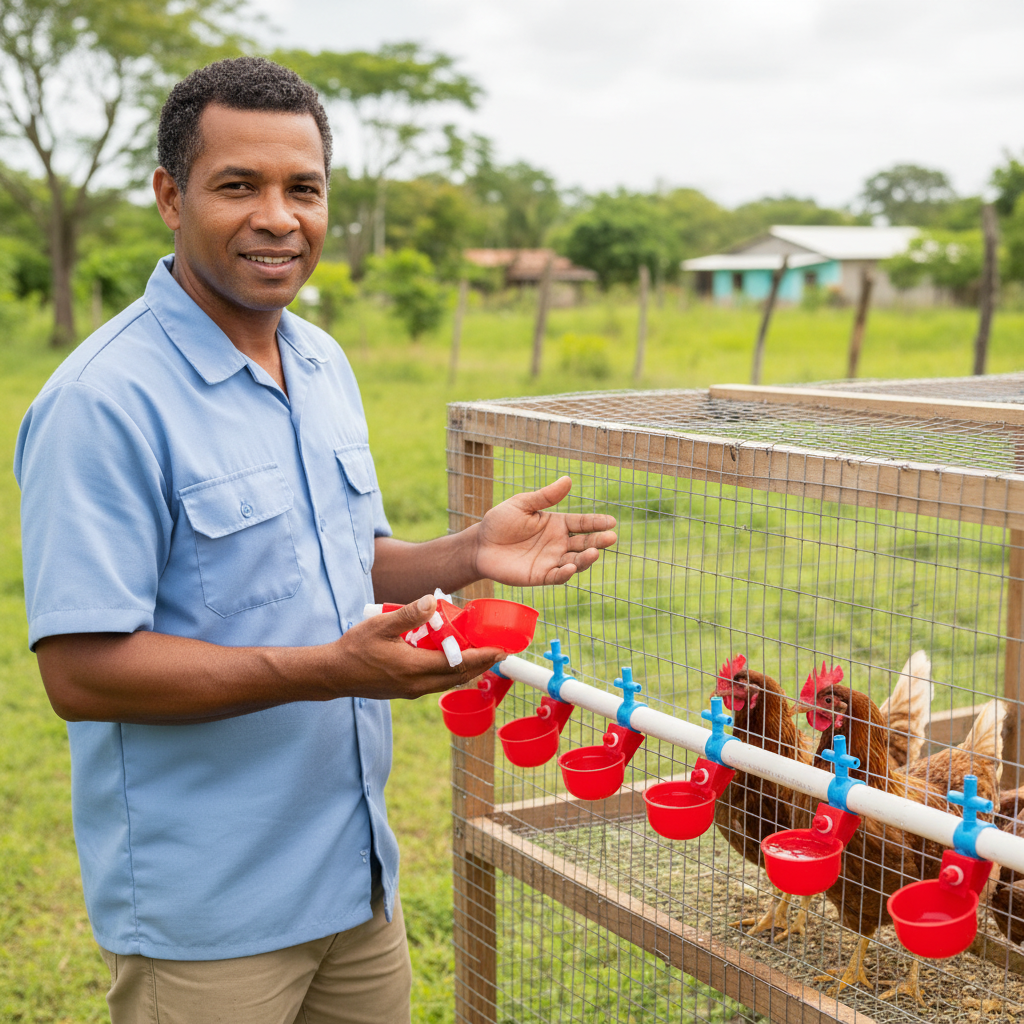 Bebederos Automáticos para Gallinas
