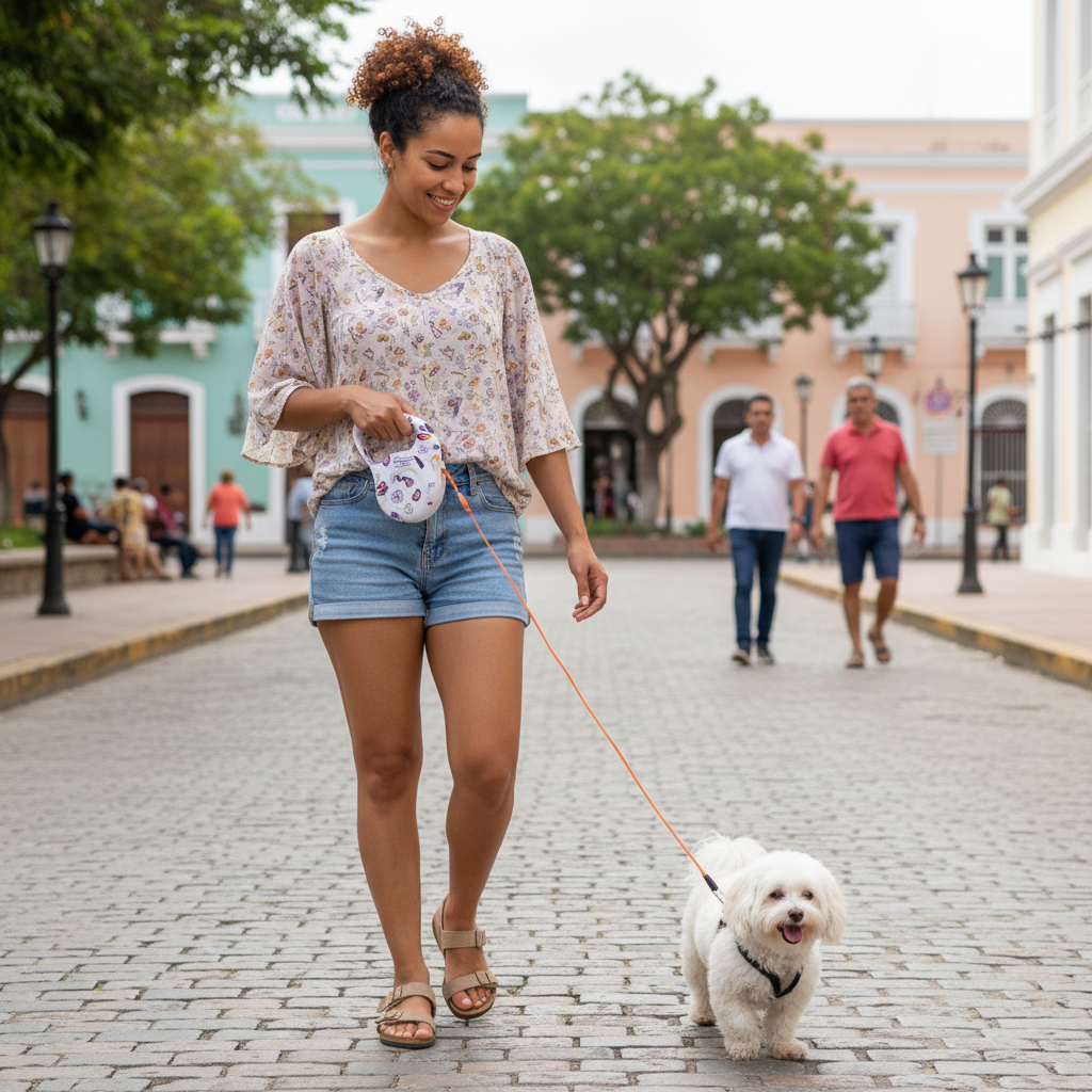 Correa Retráctil Senya Pet: ¡Libertad y Control para tu Mascota!