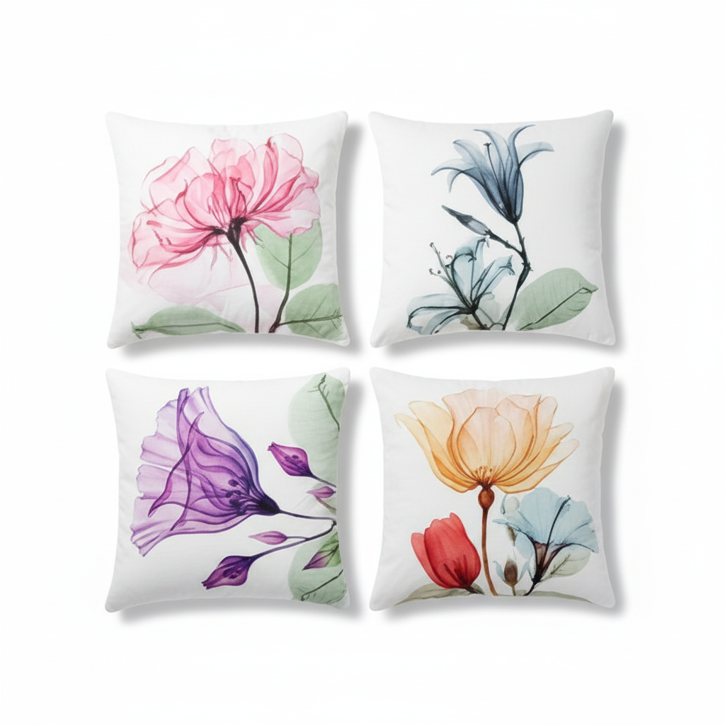 Dale vida a tu hogar con nuestros cojines florales