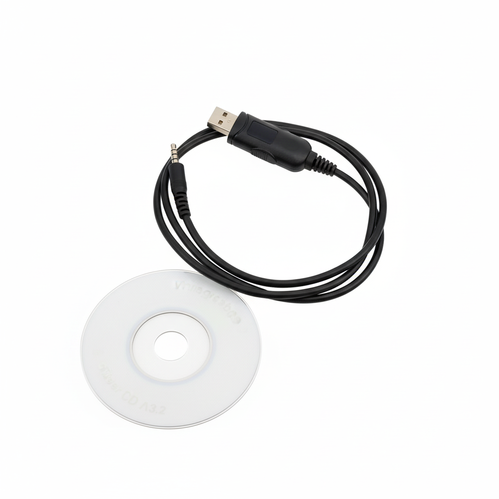 Cable Programación Baofeng USB con CD
