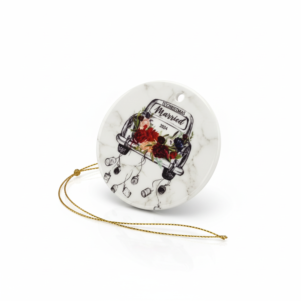 Adorno "1ra Navidad Casados" 2024