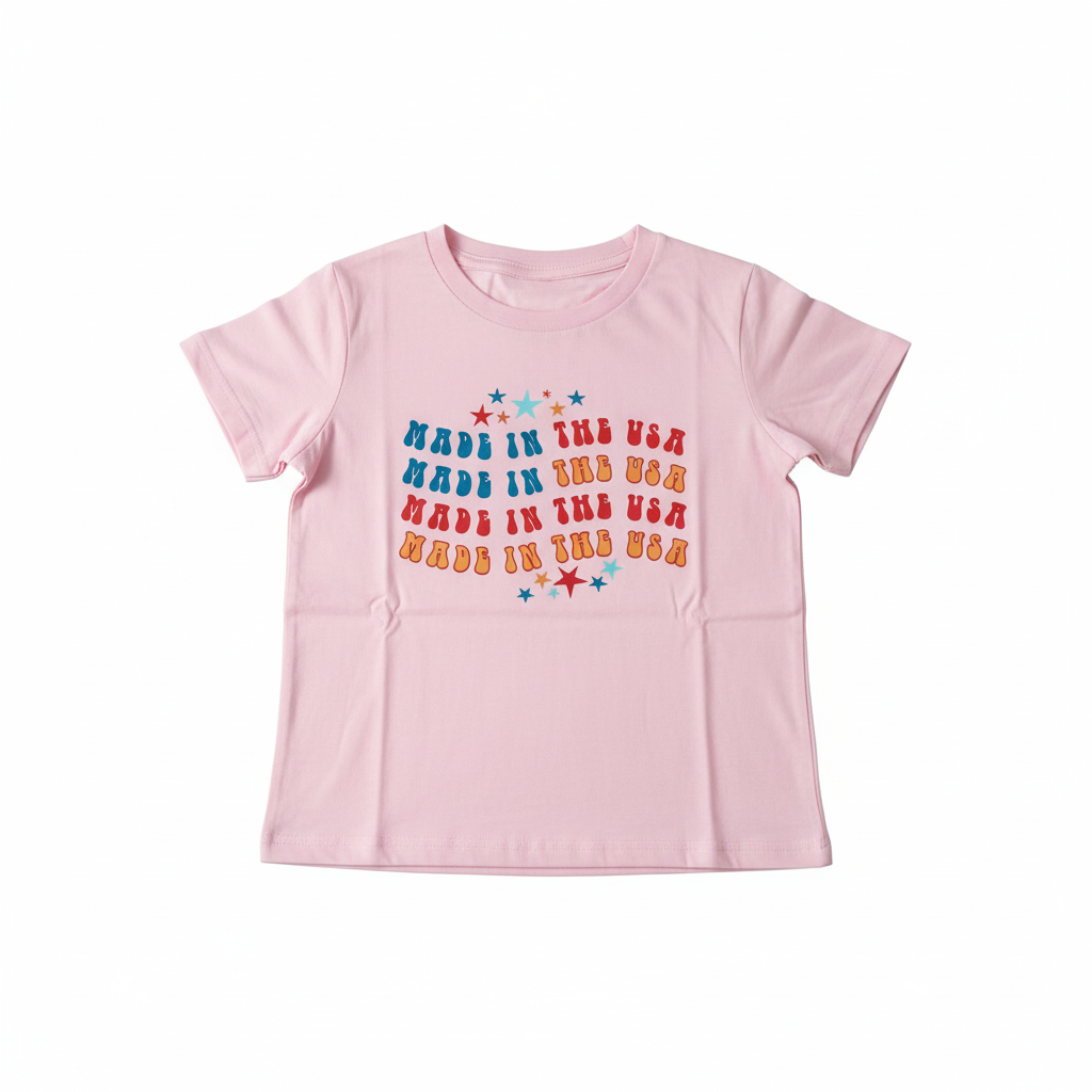 Camiseta "Made in USA" para Niños - Estilo y Calidad