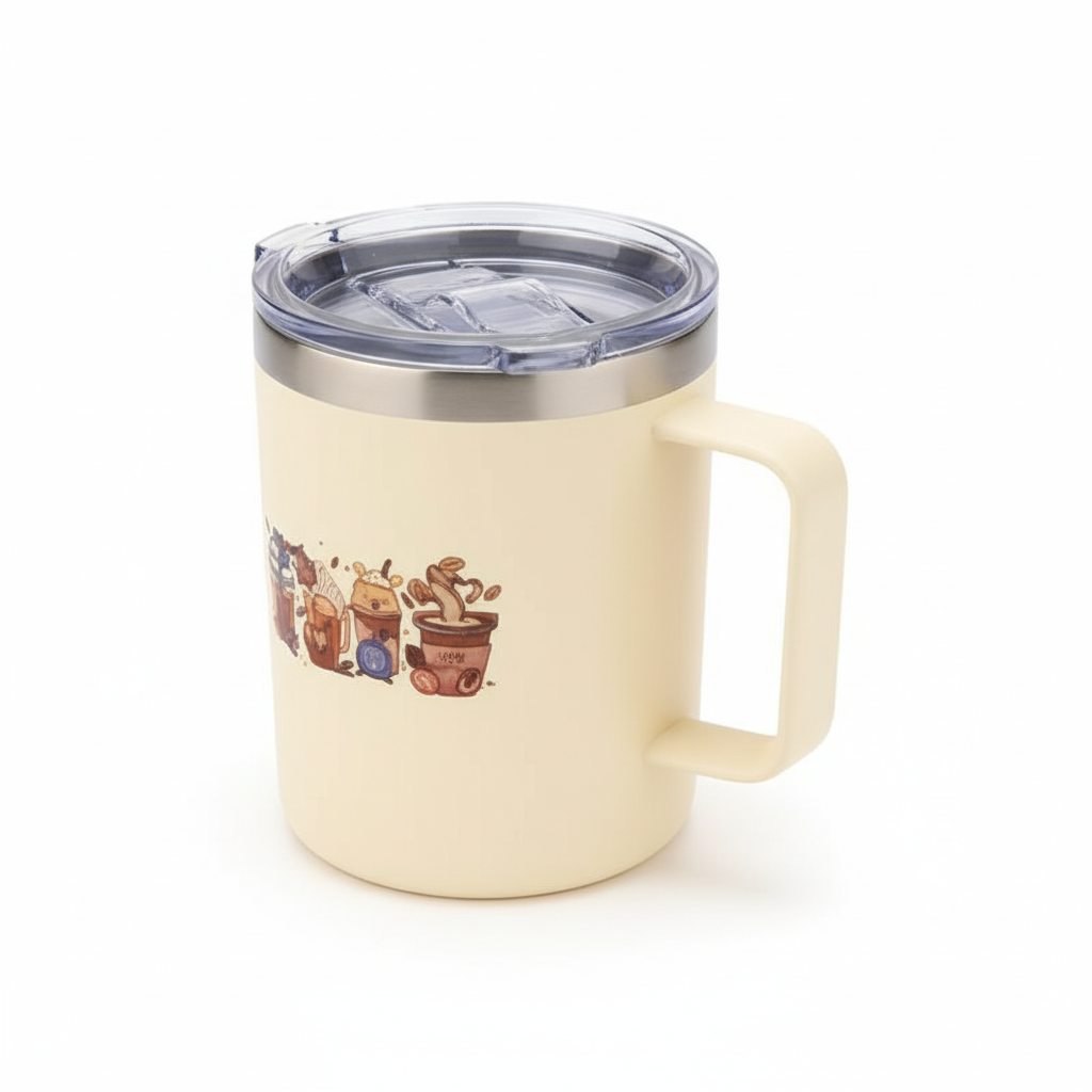 Taza Térmica de Acero Inoxidable: ¡Tu Bebida Perfecta, Siempre!